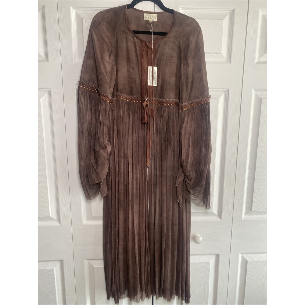 Nigel Preston M Duster Jacket Festival Boho Western Whimsigoth Indie Designer